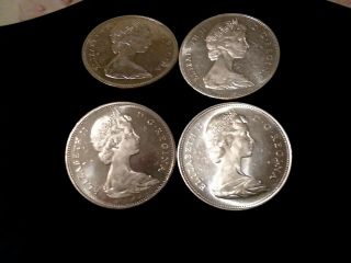 1965 Canadian Silver Dollars