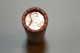 1982 - D Large Date Copper Lincoln Penny Rolls Rolls