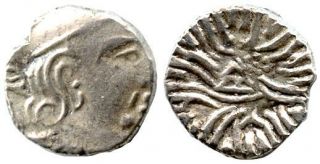 Ar Drachm Of Rudrasena Iii (348 - 378 Ad),  Western Satraps - Minted 280 Se/358 Ad