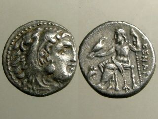 Alexander Iii The Great Of Macedonia_silver Drachm_undefeated In Battle