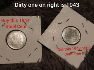 1944s Steel wheat penny 8