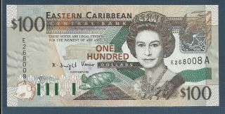 East Caribbean States 100 Dollars,  2003,  Antigua,  P 46a,  UNC 2