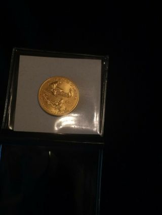 American Eagle Gold Coin 1/4 Oz $10 Bullion.  25 Quarter Ounce And