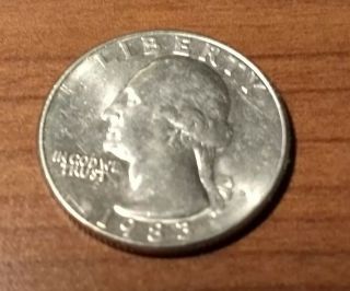 1983 D Washington Quarter Bu Unc Brilliant Uncirculated 25 Cents