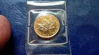 2006 1/4 oz Canadian Gold Maple Leaf $10 Coin.  9999 pure 2