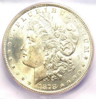 1878 - Cc Morgan Silver Dollar $1 - Icg Ms65 - Rare In Ms65 Grade - $1,  690 Value