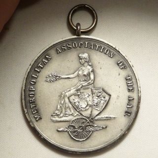 1929 Metropolitan Association A.  A.  U.  Award Medal Champion Outdoor Women 220 Yds