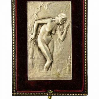 [ 711711] France,  Medal,  Le Bain,  Samf,  N°63,  Paris,  1903,  Abel Lafleur