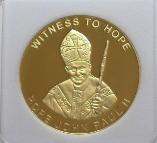 Malawi 2003 10 Kwacha - Pope John Paul Ii - Perfect Proof Dcam