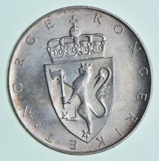 Silver - World Coin - 1964 Norway 10 Kroner - World Silver Coin 20 Grams 106