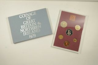 1979 Coinage Of Great Britain & Northern Ireland - 6 Coin Proof Set 878