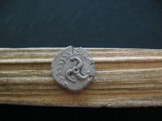 Danube Region Ancient East Celtic Silver Didrachma 3 - 1 Ct.  Bc 5,  10 Gr.  Triskeles