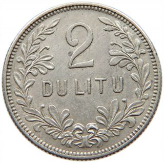 Lithuania 2 Litu 1925 S16 735