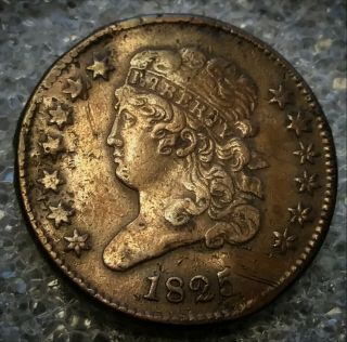 1825 U.  S Half Cent -