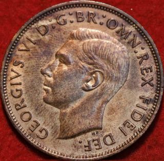 1951 Great Britain 1 Penny Foreign Coin