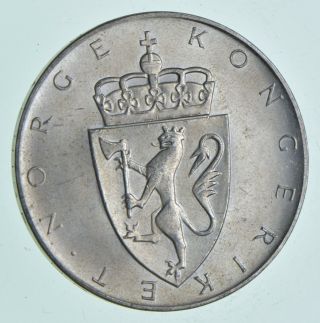 Silver - World Coin - 1964 Norway 10 Kroner - World Silver Coin 20 Grams 071