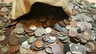 250 Mostly Different & Primarily Medieval Coins 400s - 1500s Below