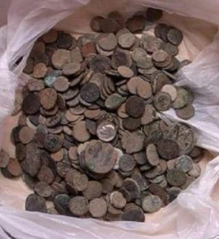 Uncleaned And Unsorted Roman Coins From Israel,  10 Per Bidding/buying
