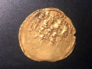 1161 - 1172 Ah Amir Of Nishapur A V Broad Dinar 2.  5g Gold Coin Ottoman Silk Road