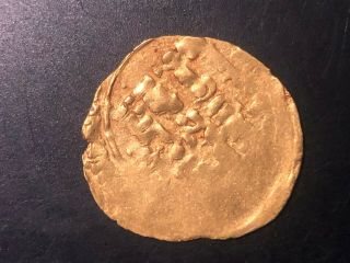 1161 - 1172 AH Amir of Nishapur A V Broad Dinar 2.  5g Gold Coin Ottoman Silk Road 2