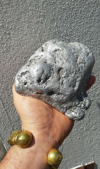 A Meteorite Fragment? Platinum Nugget? Niquel or Aluminium? 4