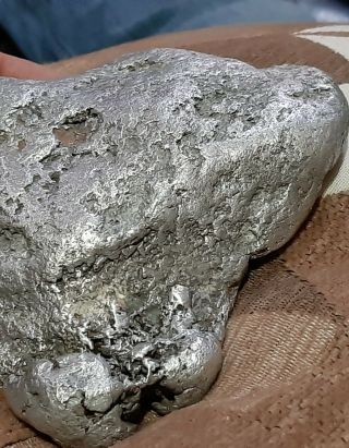 A Meteorite Fragment? Platinum Nugget? Niquel or Aluminium? 7