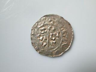 Netherlands 11 Century Silver Denar,  Croningen,  B.  Bernold 1040 - 54,  Dbg.  559