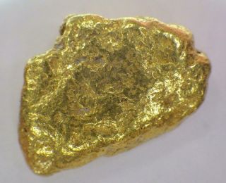 Gold Nugget Natural Alaska Placer 8.  042 Grams Ak.  2585 Oz T Hunter Creek Hi Pure