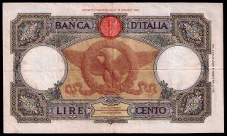 Italy,  100 Lire,  1931 - 1937 2