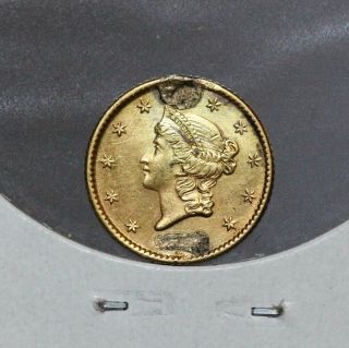 GOLD LOVE TOKEN TYPE 1 $1 LIBERTY LUSTER SEE REVERSE 2