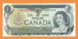 Canada 1973 $1 Pa Law - Bou Filler / Test 46a