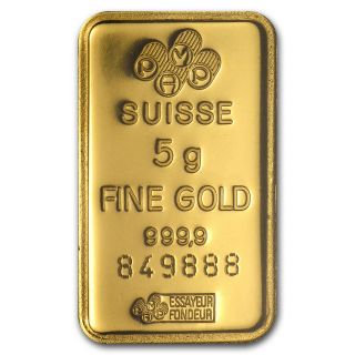 5 gram Gold Bar - PAMP Suisse Rose (In Assay) - SKU 71979 4