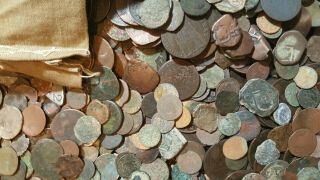 100 Mostly Different & Primarily Medieval Coins 400s - 1500s BELOW 4