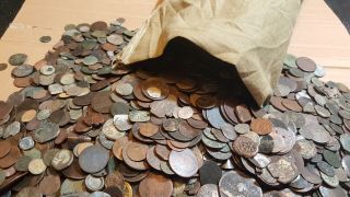 100 Mostly Different & Primarily Medieval Coins 400s - 1500s BELOW 7