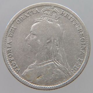 Great Britain Six Pence 1892 Qo 131