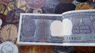 100 Notes Serial Packet (Bundle) - 1969 - MAHATMA GANDHI - 1 Rupee india 4