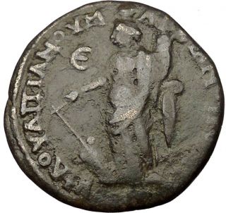 Septimius Severus & Julia Domna 2Portrait Marcianopolis Tyche Roman Coin i38076 2