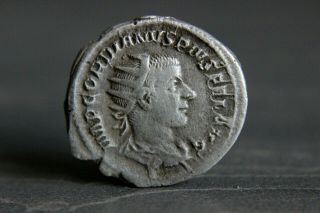 Roman Gordian Iii,  238 - 244 Ad Silver Coin