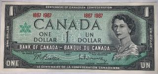 1867 - 1967 Canadian Bank Note 1 Dollar (uncirculated) (extra Fine)