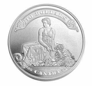 75th Anniversary Of The First Bank Notes - 2010 Canada $10 Fine Silver Coin