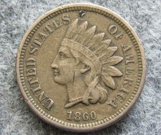 United States 1860 Cent Indian Head