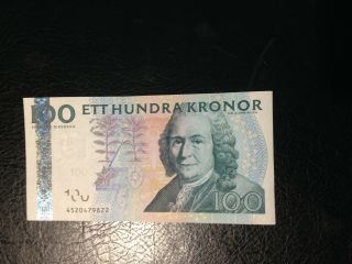 Sweden Banknote 100 Kronor 2001 - 2006