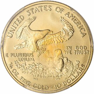 2006 - W American Gold Eagle 1/4 oz $10 - Burnished - PCGS MS69 4