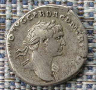 Trajan Roman Silver Denarius