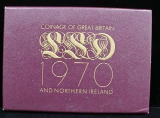 Royal 1970 Great Britain & Northern Ireland Proof Coin Set
