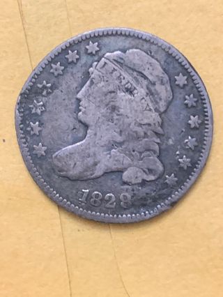 1828 Capped Bust Dime 10c