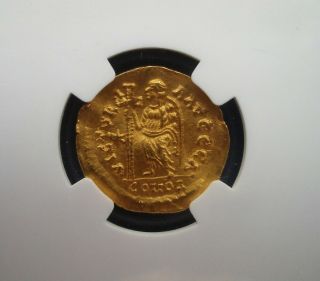 527 - 539 Byzantine Empire - 1 Solidus - Justinian I - Gold Coin - Strike 5 - 9 - 007 10
