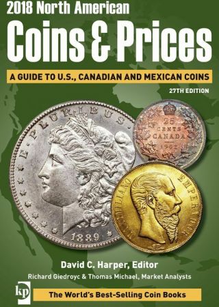 Krause 2018 North American Coins & Prices Guide,  Canadian And Mexican Digital