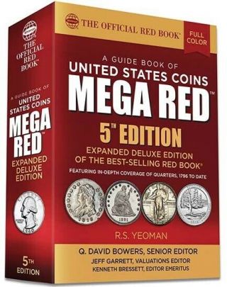 2020 Red Book Mega Red Guide United States Coins Us Price List Official Whitman