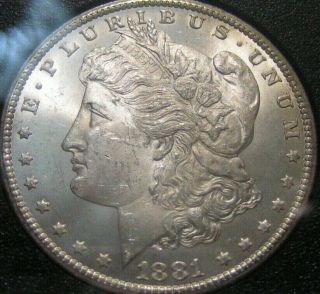 1881 - Cc Morgan Silver Dollar Gsa Ngc Ms63,